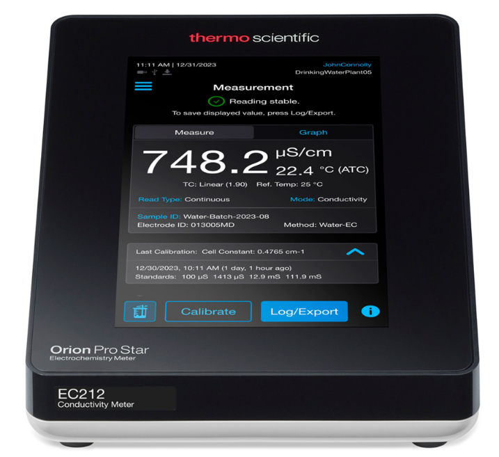 MEDIDOR DE CONDUCTIVIDAD DE MESA, ORION PRO STAR EC212 C/SOPORTE, PSTAR2125, THERMO SCIENTIFIC-4