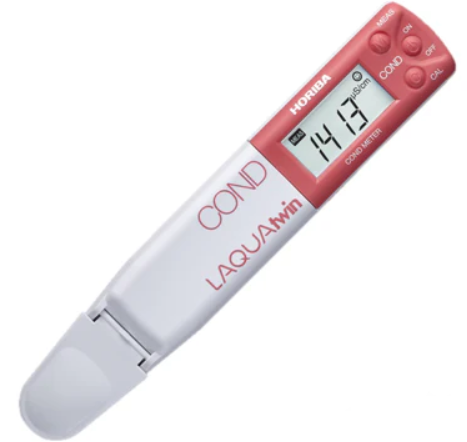 MEDIDOR DE CONDUCTIVIDAD/°C LAQUATWIN EC22 HORIBA-2