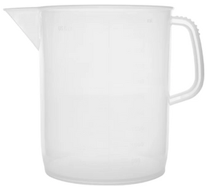 JARRA MEDIDORA POLIPROPILENO GRADUADA CON ASA 5000ML EISCO-1