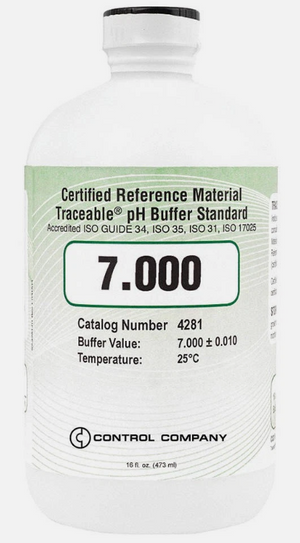 BUFFER PH 7.0, SOL STD CRM, TRANSPARENTE, 500ML, CC-4281, TRACEABLE-1