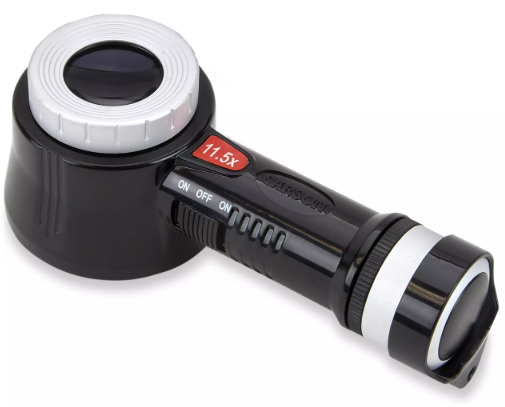 LUPA MEASURELOUPE 11.5X C/LUZ LED, CARSON-1