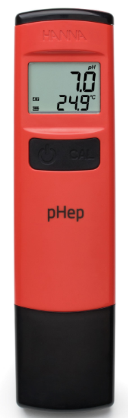 MEDIDOR DE PH DIGITAL DE BOLSILLO, RANGO 0.0-14.0 ROJO, CAT. HI98107, HANNA-1