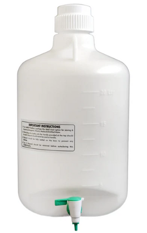 BIDON DE POLIPROPILENO AUTOCLAVEABLE CON LLAVE DE 20L, EISCO-1