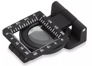 LUPA DE PRECISION DE MANO CUENTAHILOS METALICA C/LUZ LED 6,5X 20MM, CAT. LT-60,  CARSON-2