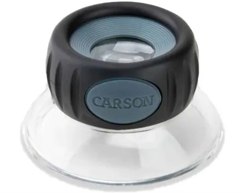 LUPA C/BASE DE ACRILICO LUMILOUPE PLUS 17,5X, CARSON-1