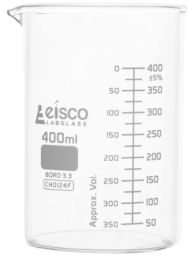 VASO PRECIPITADO GRADUADO DE VIDRIO ASTM 500ML EISCO-1