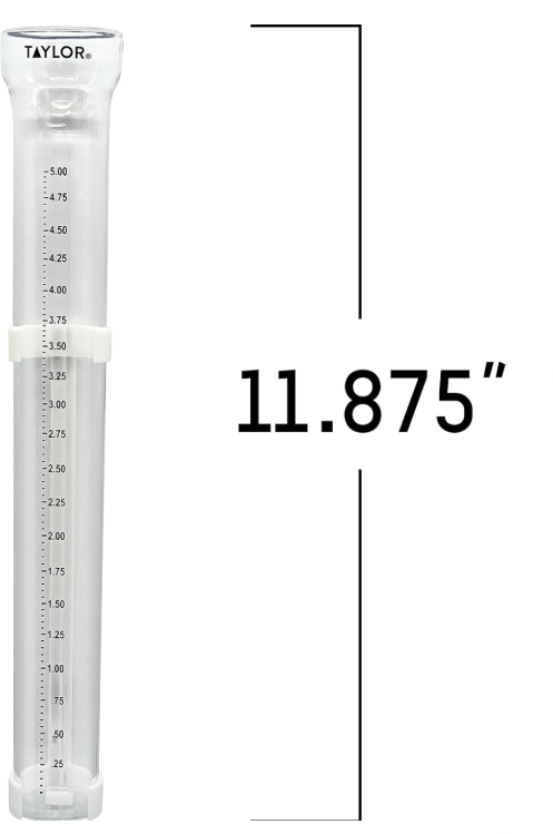 PLUVIOMETRO 5" C/SOPORTE, CAT. 2700N, TAYLOR-2