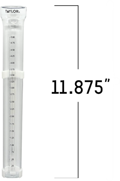 PLUVIOMETRO 5" C/SOPORTE, CAT. 2700N, TAYLOR-2