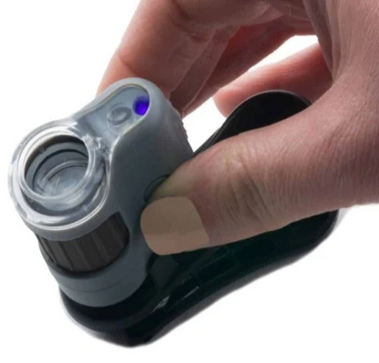 MICROSCOPIO DE BOLSILLO 20X C/CLIP PARA SMARTPHONE CARSON-3