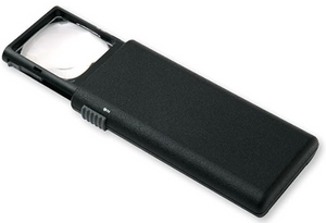 LUPA DE BOLSILLO PLEGABLE 5X C/LUZ LED LUMIPOP, CARSON-1