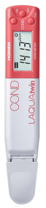 MEDIDOR DE CONDUCTIVIDAD/TDS/°C LAQUATWIN EC33 HORIBA-1