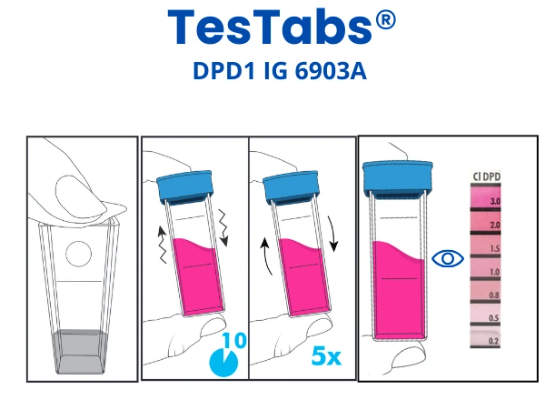 TABLETA PARA CLORO DPD1, C/1000, CAT. 6903A-M LAMOTTE-2